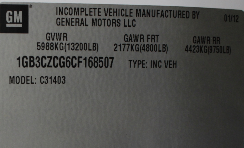 Chevrolet Silverado 3500HD Dump Truck 2012 price 