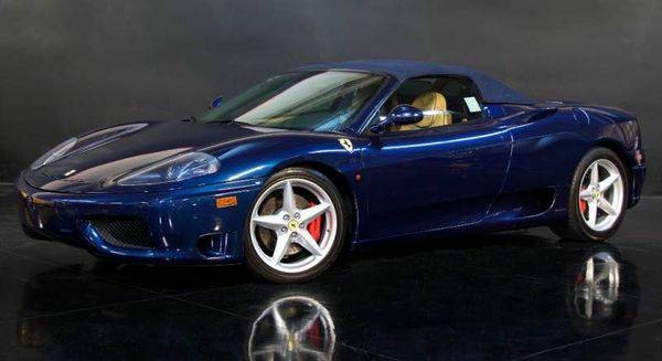 Ferrari 360 2003 price $90,000