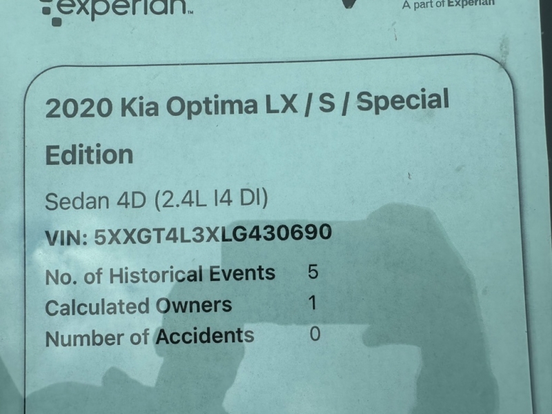 KIA OPTIMA 2020 price $16,700