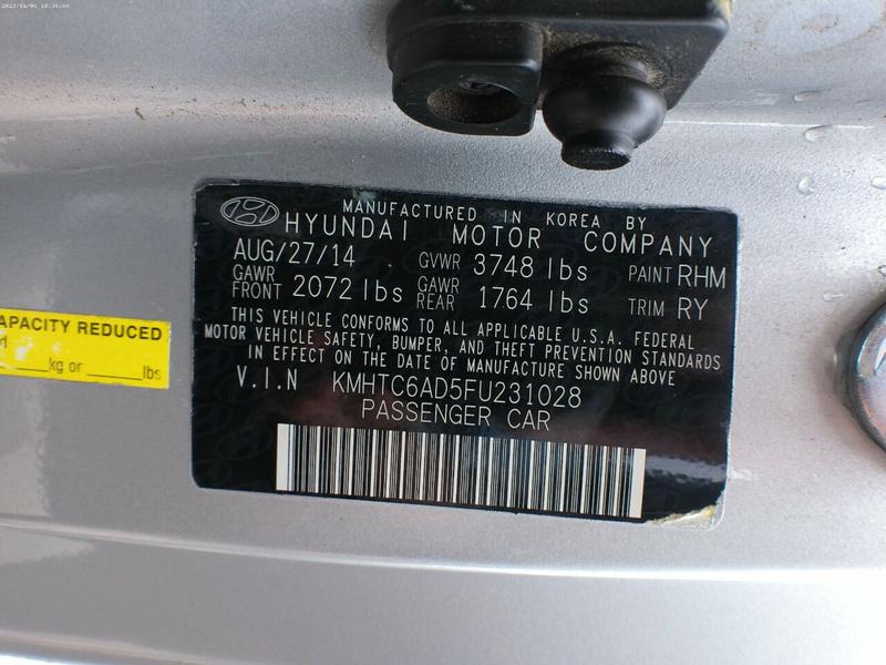 Hyundai Veloster 2015 price $5,995