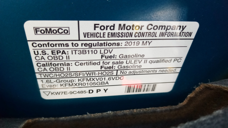 Ford Fiesta 2019 price $2,000 Down