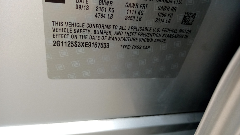Chevrolet Impala 2014 price $2,000 Down