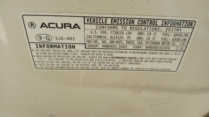 Acura MDX 2017 price $3,800 Down