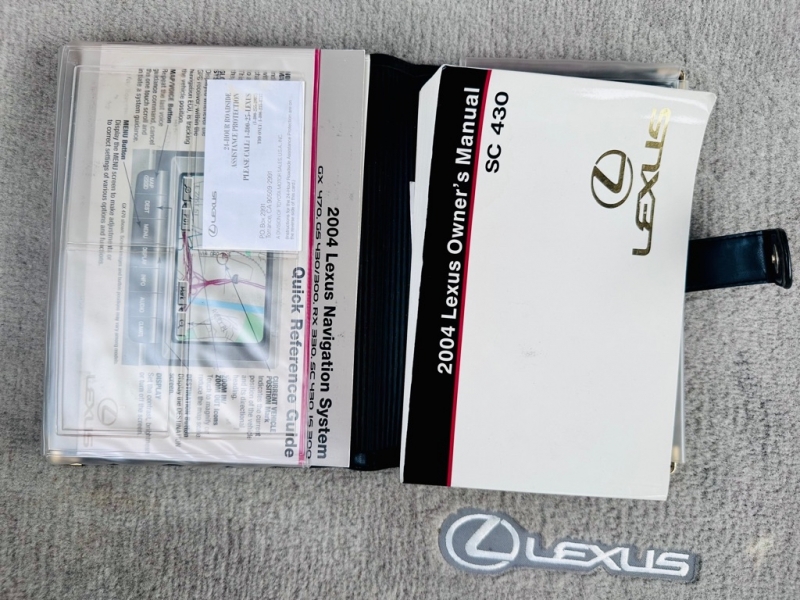 LEXUS SC 430 2004 price $11,991