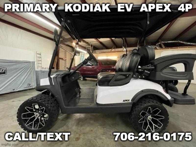 Kodiak EV Apex 4p Lifted 2024 price $12,950