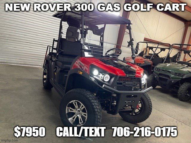 Vitacci Rover GAS Golf Cart 2023 price $7,950