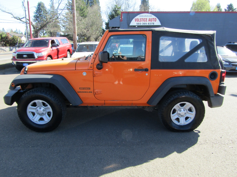 Jeep Wrangler 2012 price $9,477