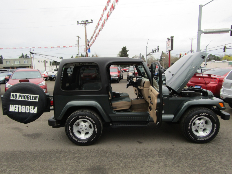 Jeep Wrangler 2002 price $12,477