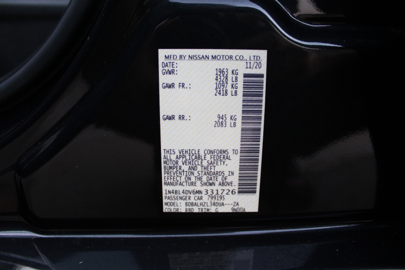 Nissan Altima 2021 price $17,995