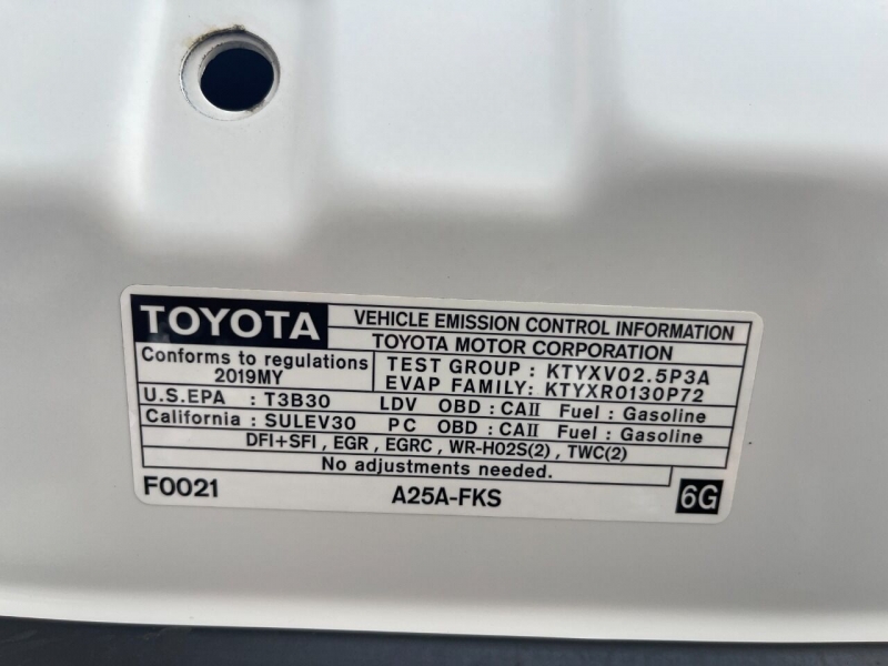 Toyota Camry 2019 price $20,995