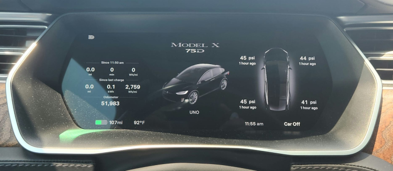 Tesla Model X 2018 price $46,995