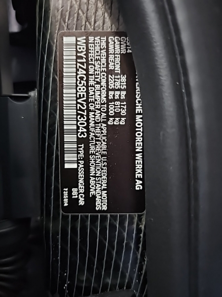 BMW i3 w/ Range Extender 2014 price $10,877