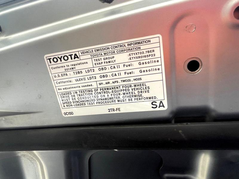 Toyota Tacoma 2014 price $21,972
