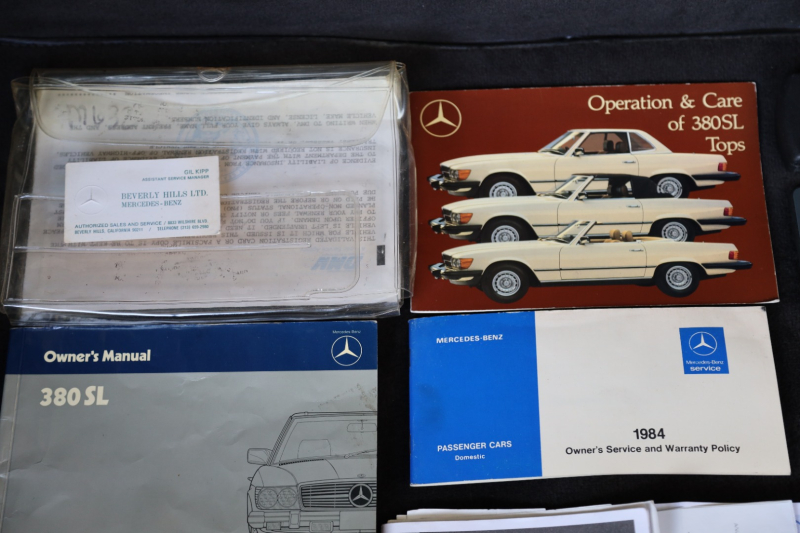 Mercedes-Benz R107 1984 price $0