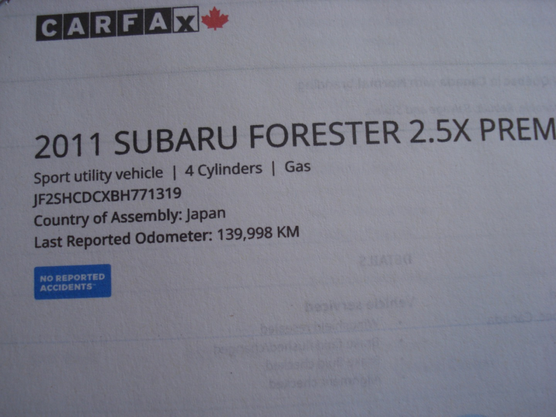 Subaru Forester 2011 price $10,990