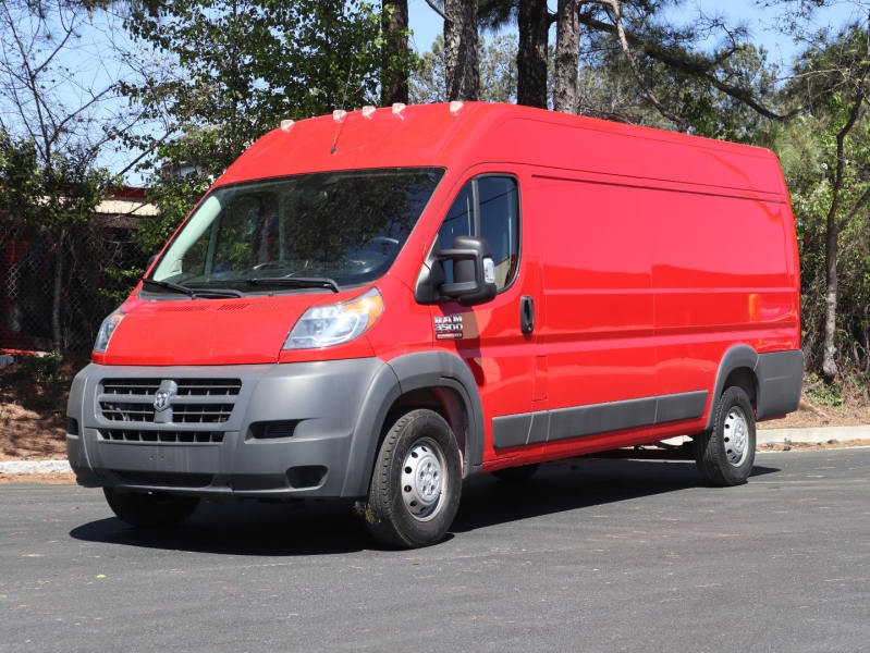 RAM ProMaster Cargo Van 2017 price $8,000
