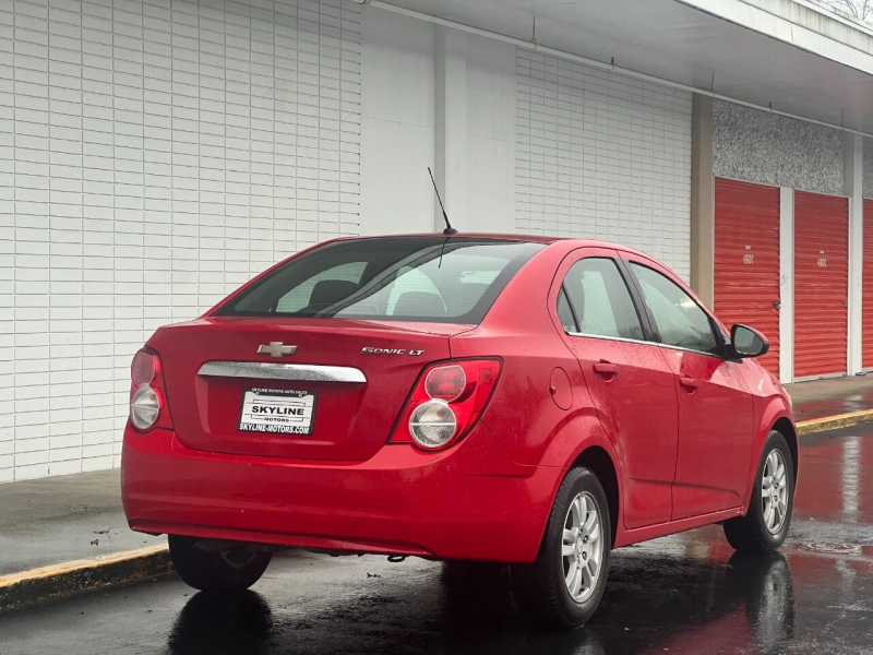 Chevrolet Sonic 2012 price $4,495