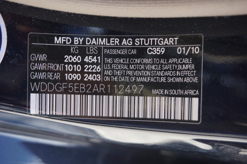 Mercedes-Benz C-Class 2010 price $9,985