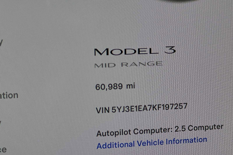 Tesla Model 3 2019 price $23,900
