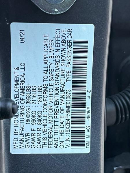 Honda Insight 2021 price $14,995