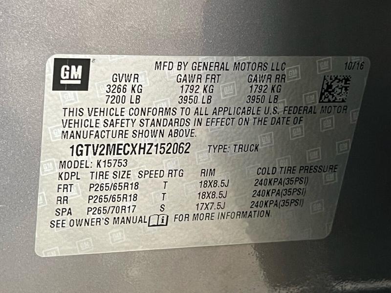 GMC Sierra 1500 2017 price $16,995