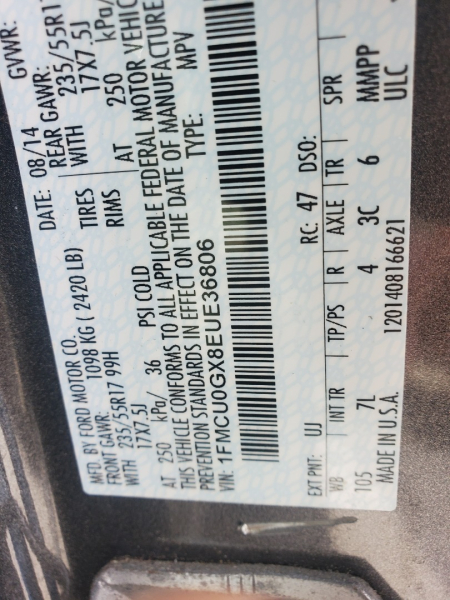 Ford Escape 2014 price $5,995