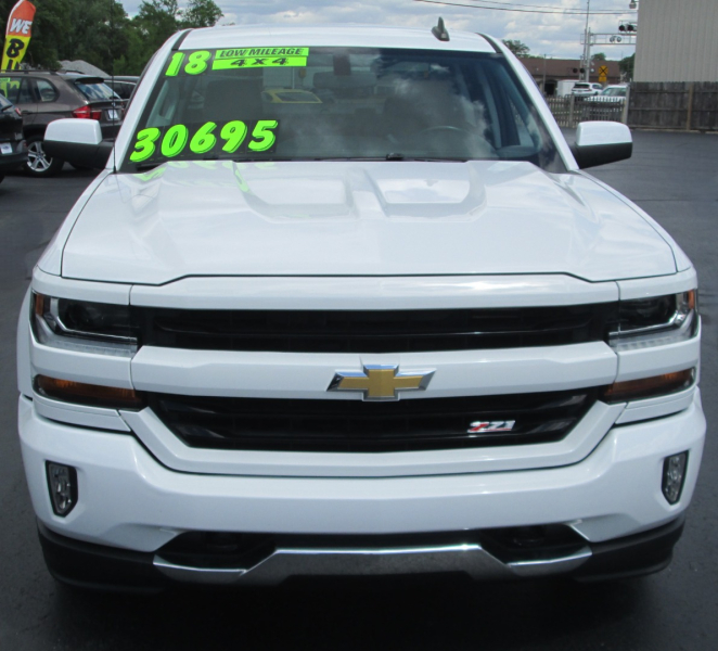 Chevrolet SILVERADO 4DR DBL CAB LT 4X4 2018 price $29,995