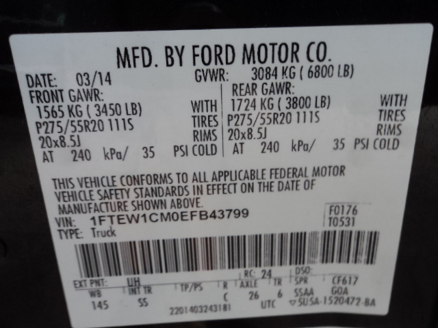 Ford F-150 2014 price $8,995