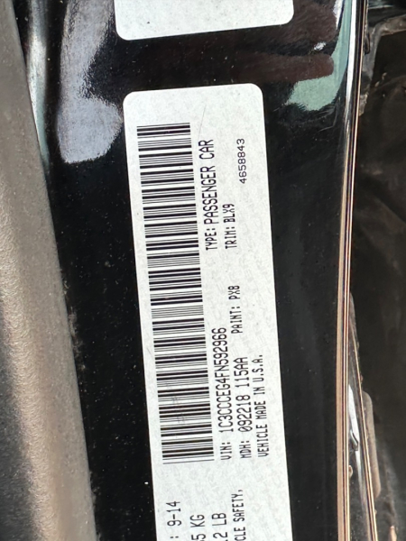 Chrysler 200 2015 price $7,500