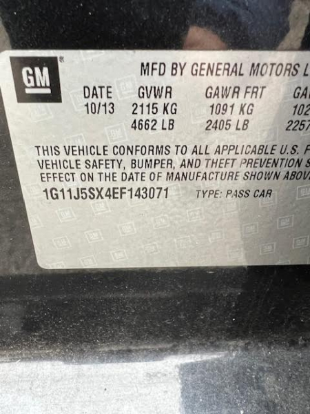 Chevrolet Malibu 2014 price $9,995