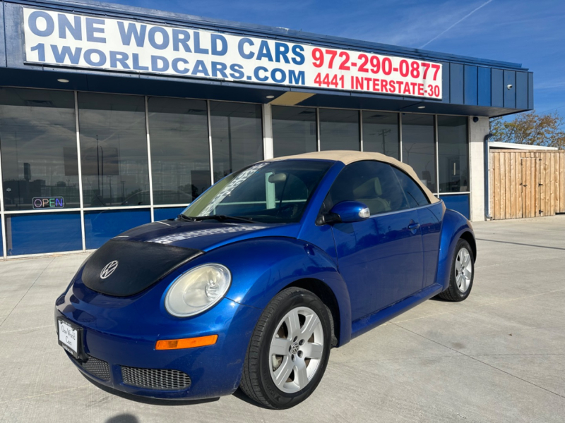 Volkswagen New Beetle Convertible 2007 price $6,500 Cash