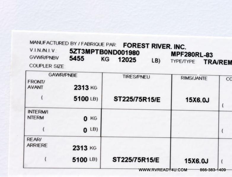 Forest River Impression Mid-Profile 280RL 2023 price $46,995