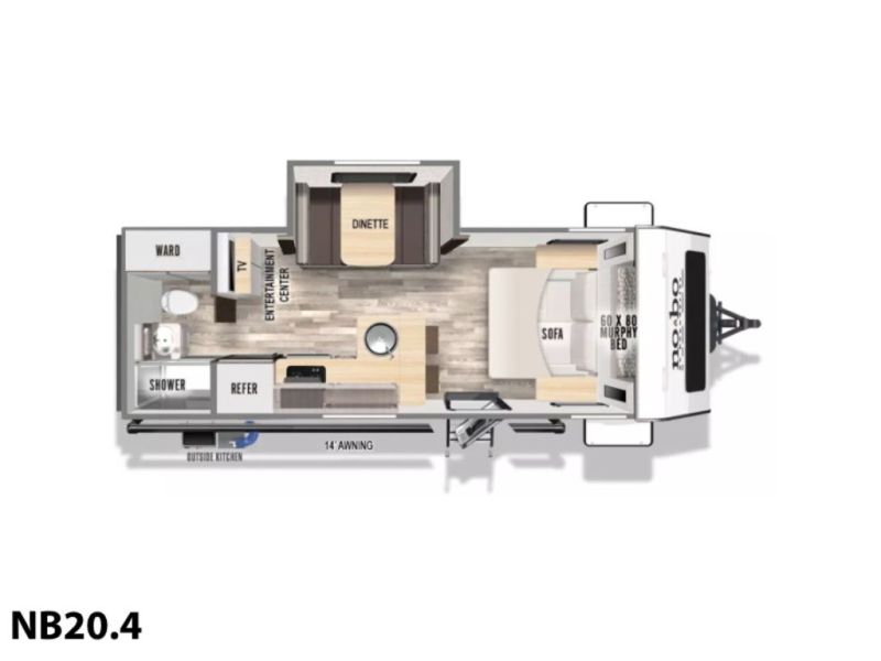 Forest River No Boundaries 20 Series NB20.4 2024 price $30,995