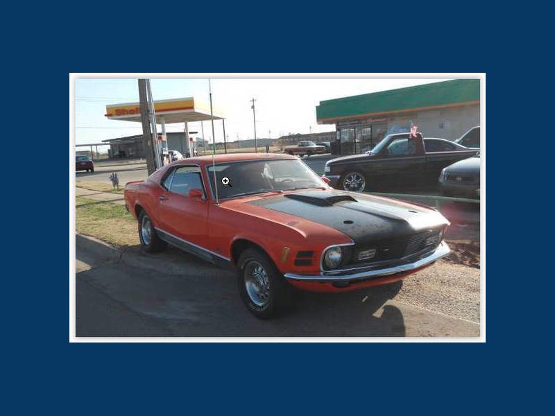 Ford Mustang 1970 price $46,830 Cash