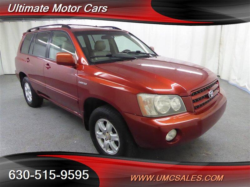 Toyota Highlander 2003 price Call for Pricing.