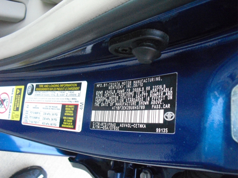 Toyota Camry 2011 price 