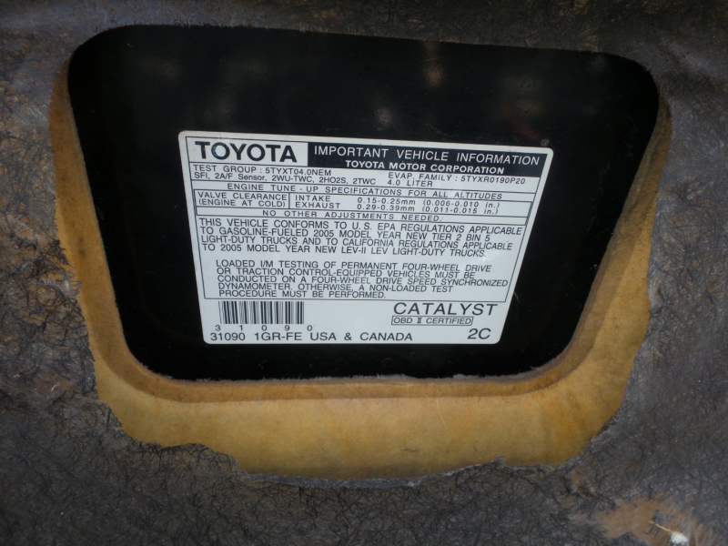 Toyota 4Runner 2005 price $5,990