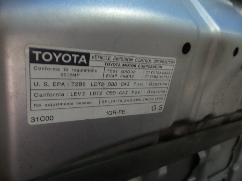 Toyota 4Runner 2012 price $13,900