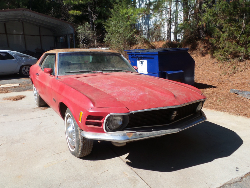 Ford Mustang 1970 price $8,400
