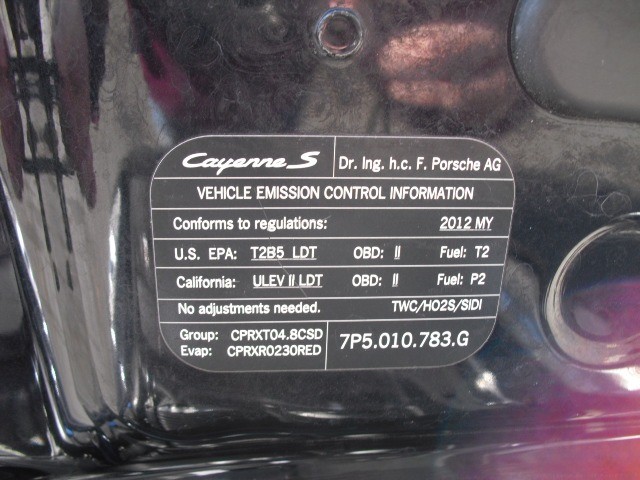 Porsche Cayenne S 2012 price 