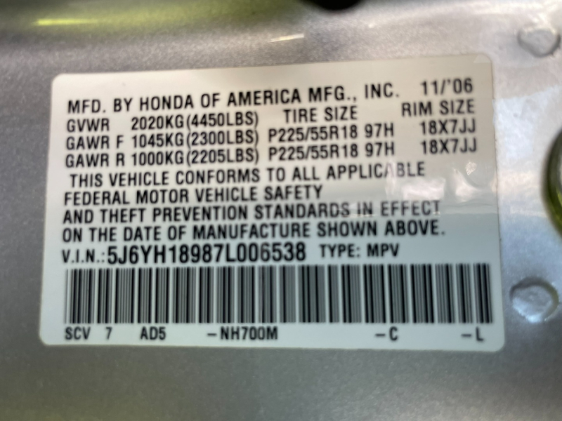 Honda Element 2007 price $6,495