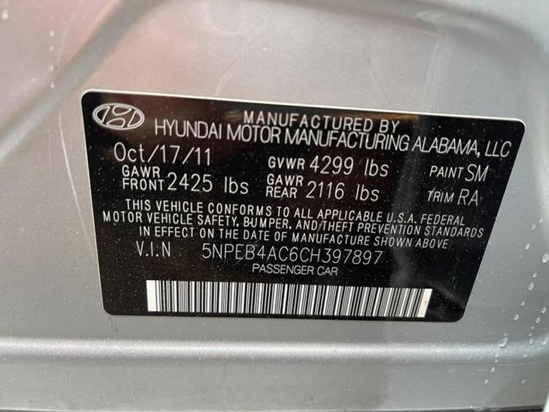 Hyundai Sonata 2012 price $5,495