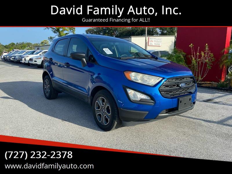 Ford EcoSport 2018 price $12,299