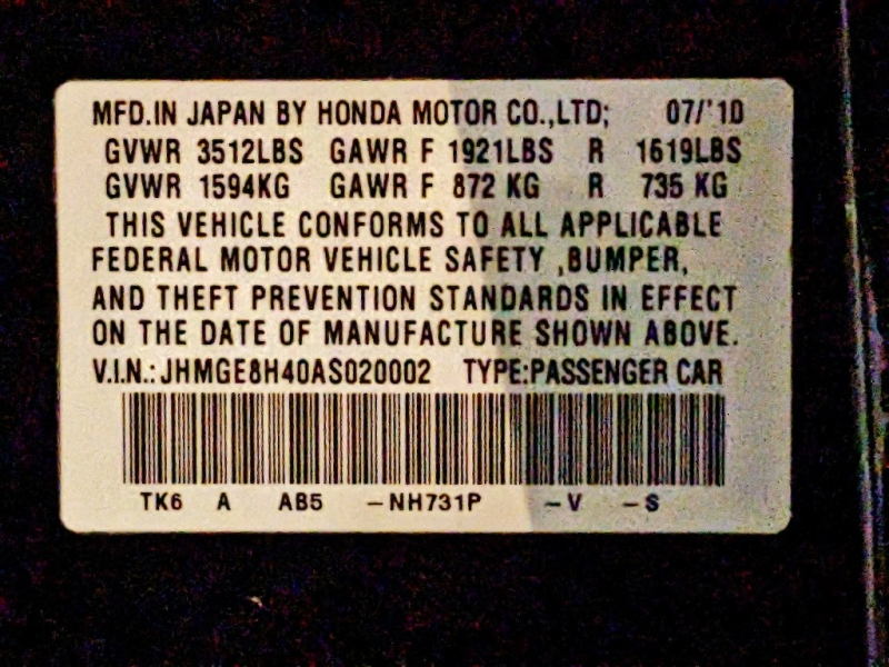 Honda Fit 2010 price $9,950