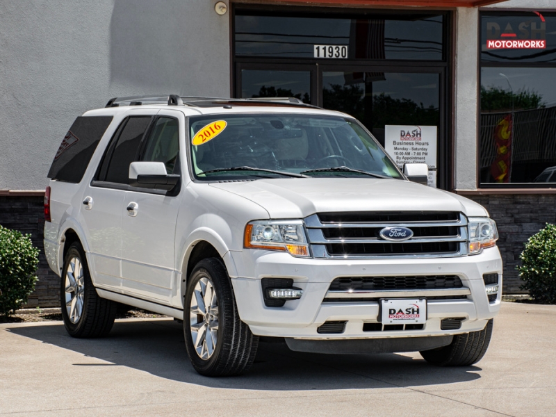 Ford Expedition Limited Navigation Sunroof Leather Came 2016 price $17,500
