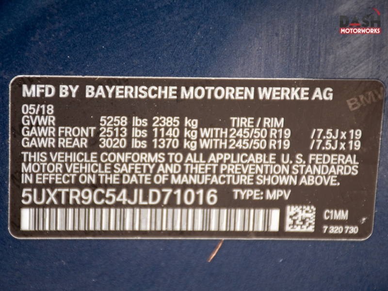 BMW X3 xDrive30i AWD Panoramic Leather Camera 2018 price $17,899