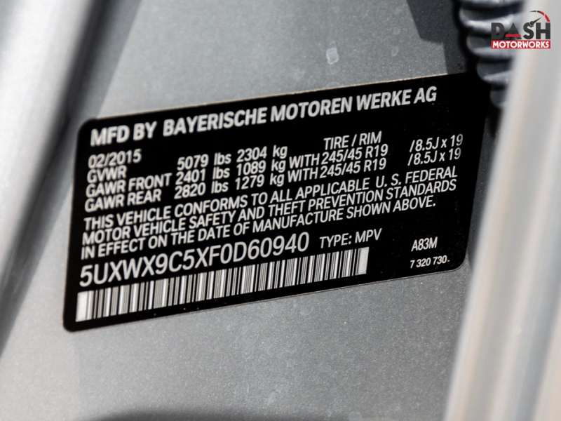 BMW X3 xDrive28i AWD Panoramic Leather 2015 price $13,750