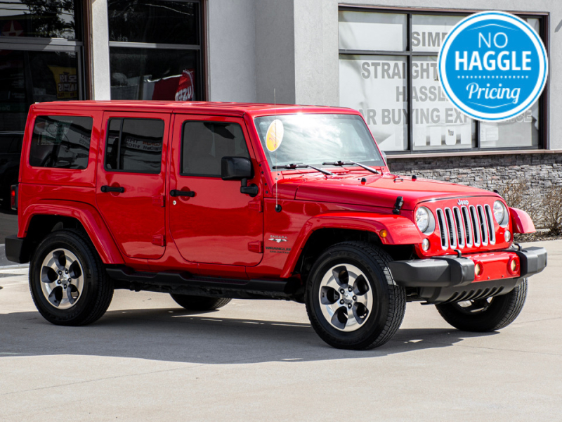 Jeep Wrangler Unlimited Sahara 4WD Navigation Leather A 2016 price $23,995
