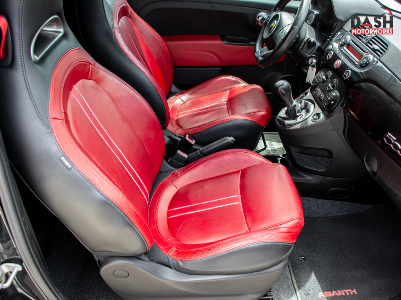 Fiat 500 Abarth Convertible Leather Beats Audio 5-Spd M 2013 price $10,995