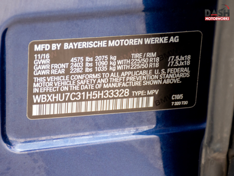 BMW X1 sDrive28i Navigation Camera HUD Leather 2017 price $13,585